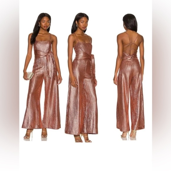Free People Pants - Free People Shimmer And Shine Jumpsuit